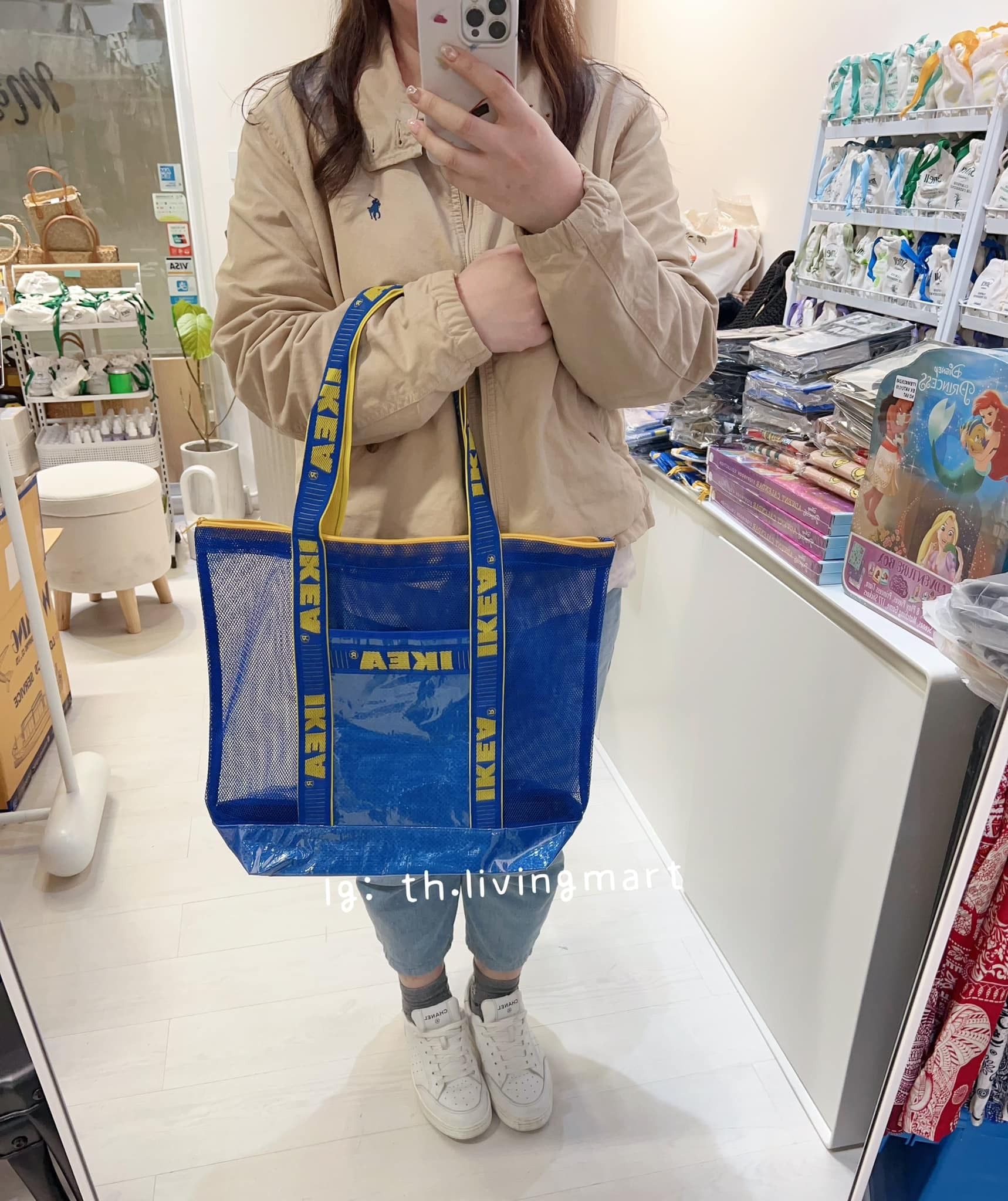 泰國自制 Ikea 大 Tote Bag