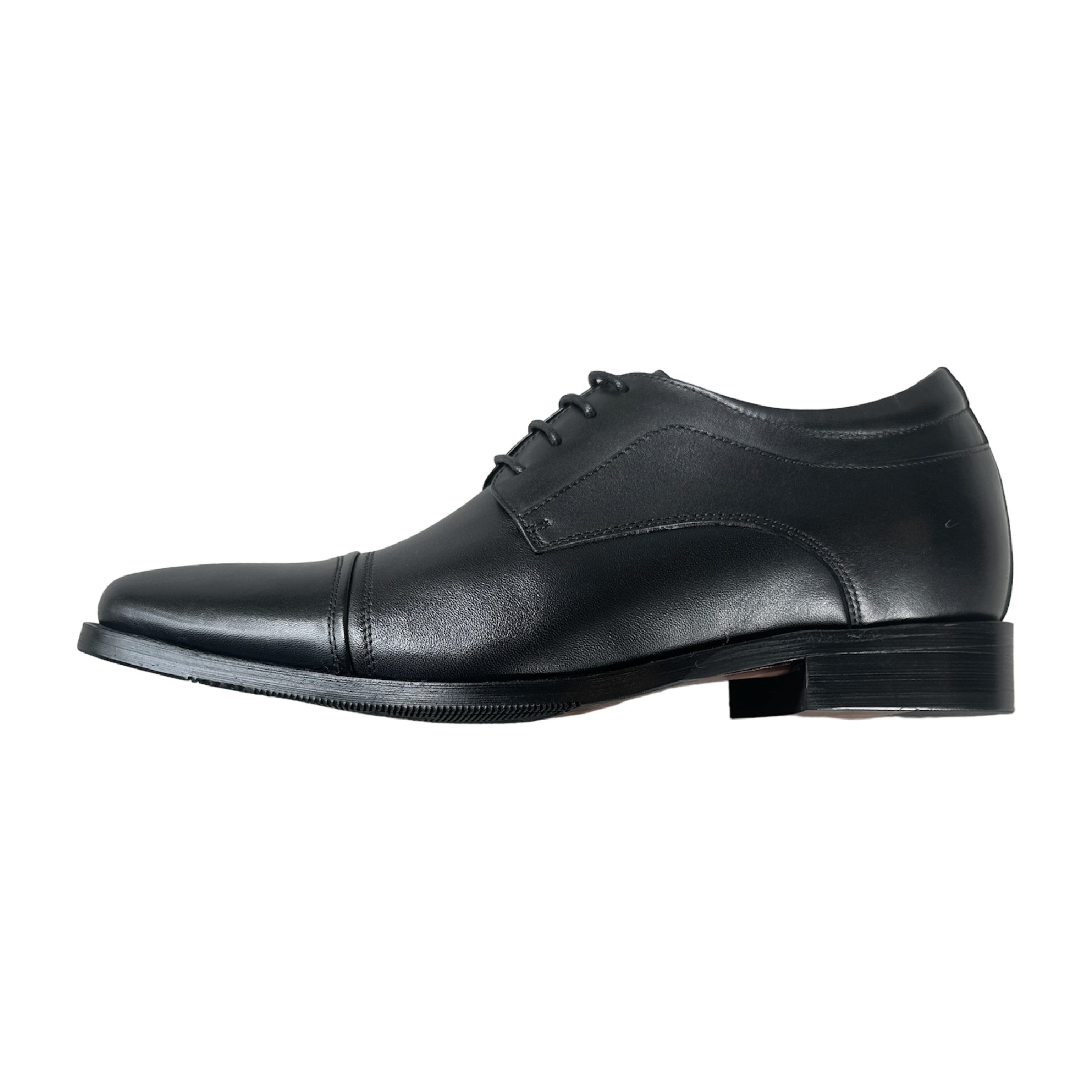 Revic 男裝皮鞋｜ EH-04 ｜黑色內增高皮鞋