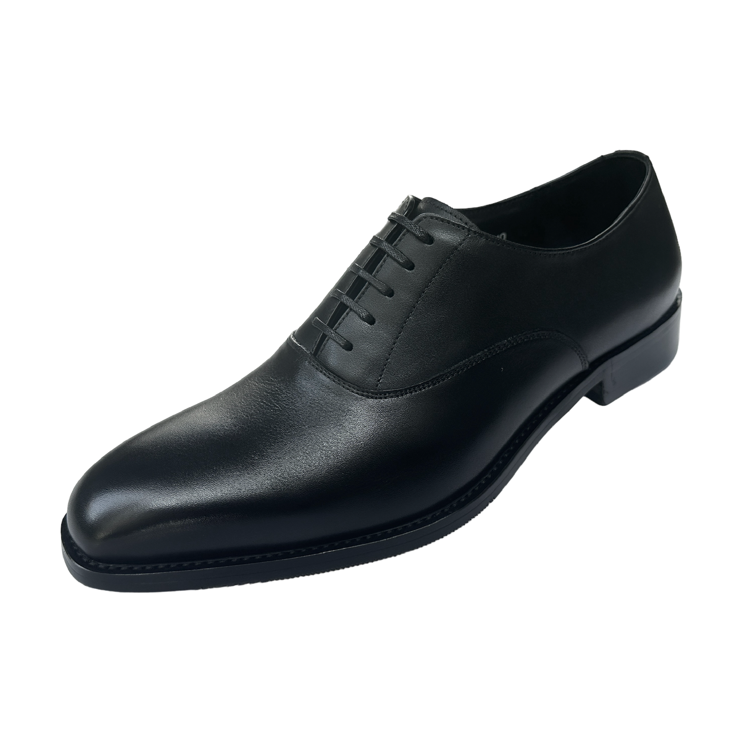 Revic 男裝皮鞋 | CH-25｜黑色素面牛津皮鞋