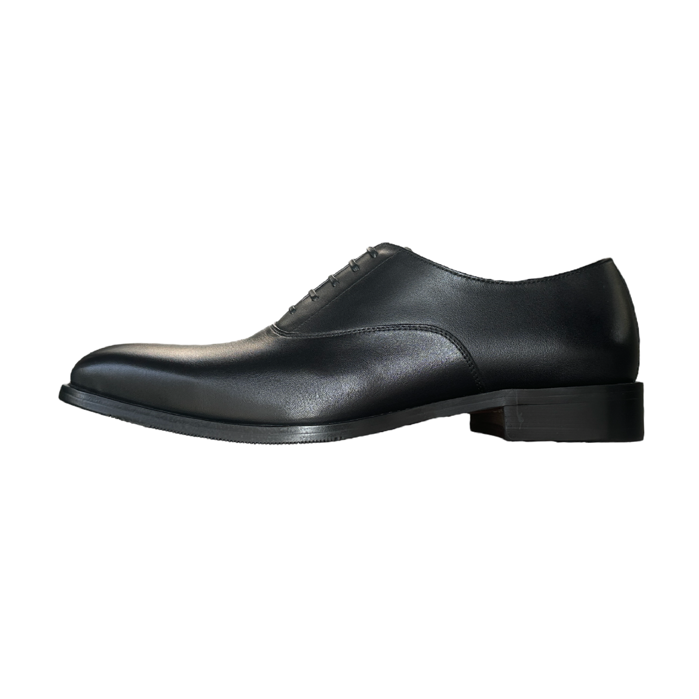 Revic 男裝皮鞋 | CH-25｜黑色素面牛津皮鞋