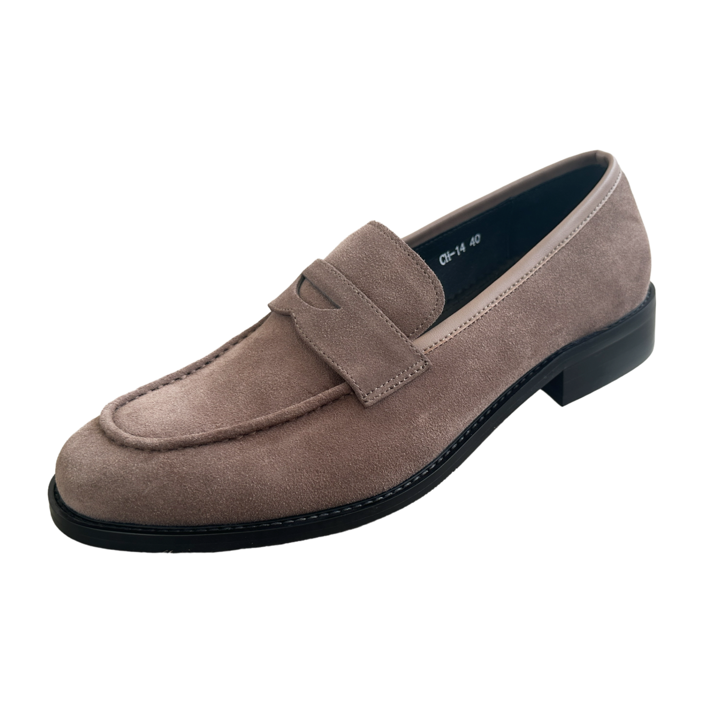 Revic 男裝休閒皮鞋 | CH-14｜棕色樂褔皮鞋