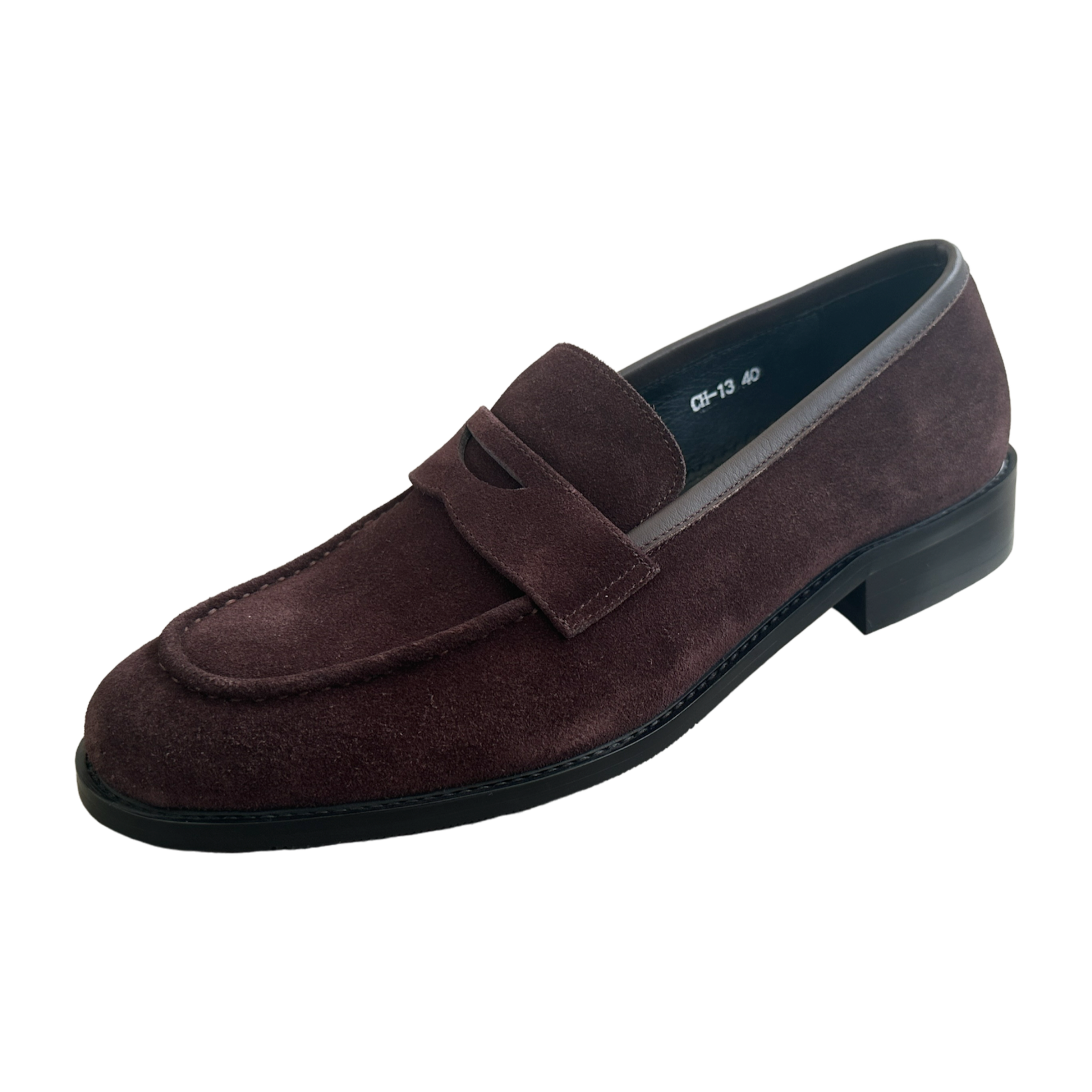 Revic 男裝休閒皮鞋 | CH-13｜深啡色樂褔皮鞋