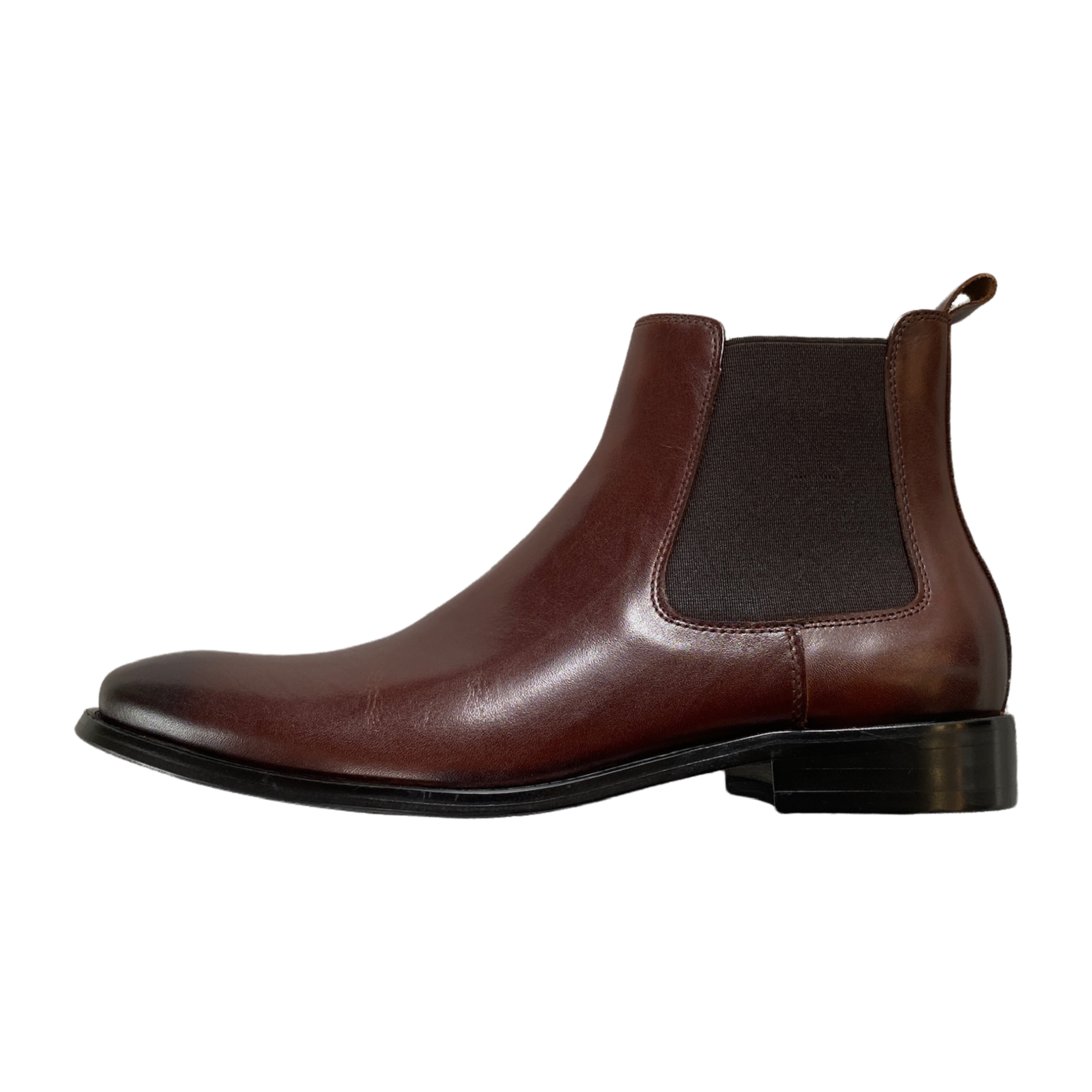 Revic 男裝皮鞋 | CH-09 | 深啡色光面皮靴