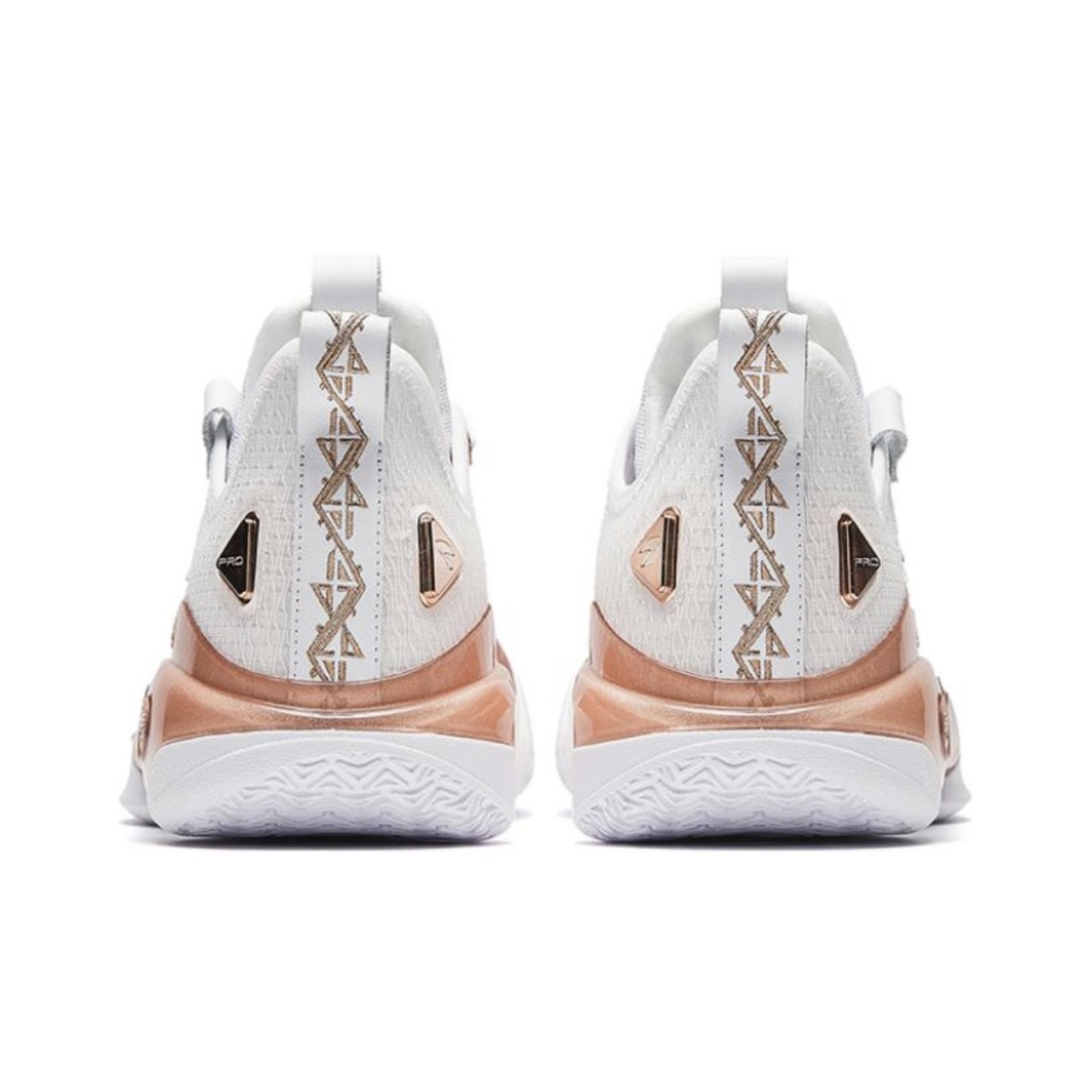 【代購】 Anta安踏 IRVING 狂潮5 Pro 總決賽 歐文 低幫 籃球鞋 男款 白粉金