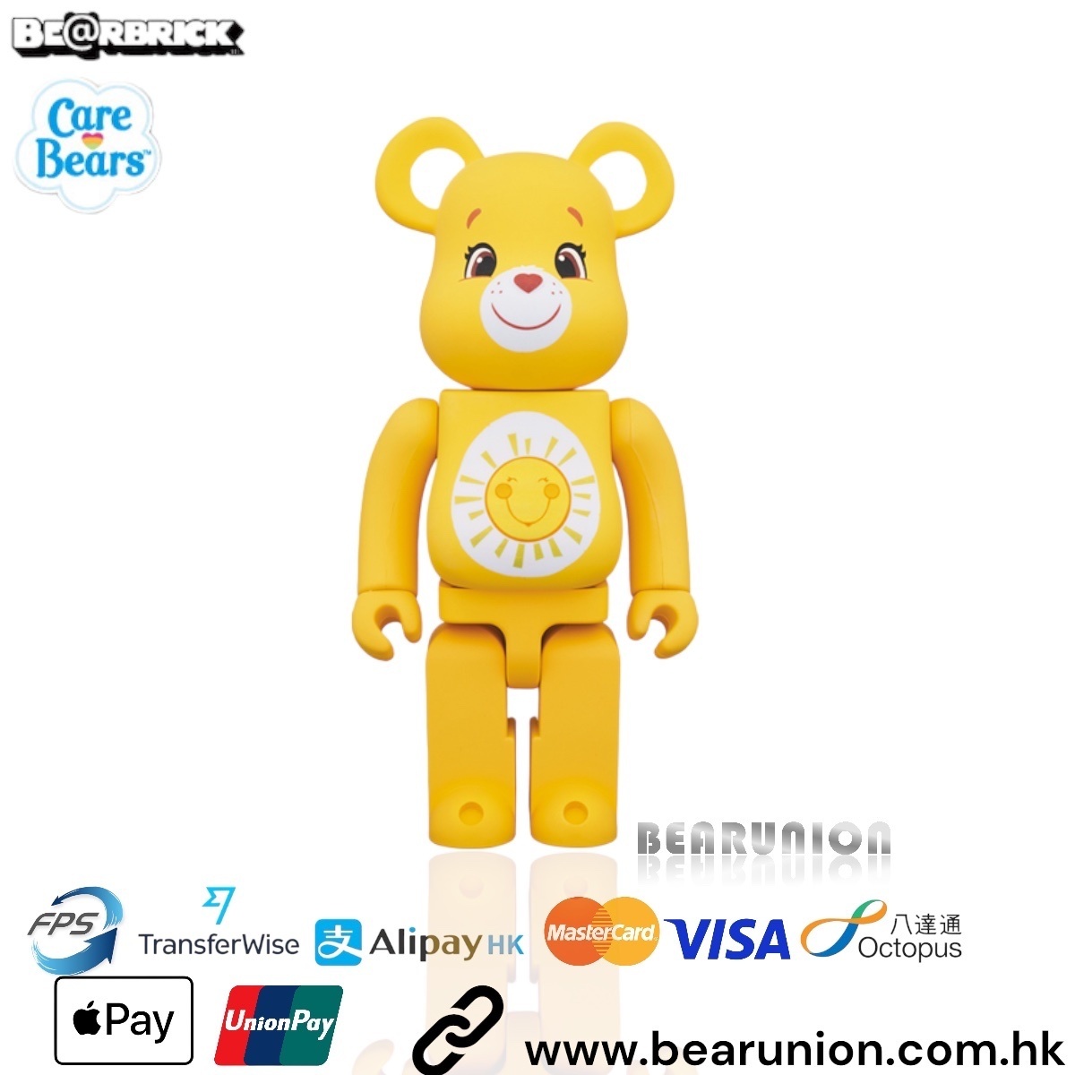 🎏預訂🎏Bearbrick 1000% Funshine Bear(TM)