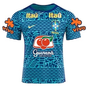 2024 Brazil Sponsored Pre Match Shirt