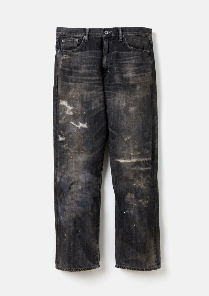 2024SS NEIGHBORHOOD SAVAGE DENIM DP BASIC 破壞 深寬 牛王 牛仔褲 現貨
