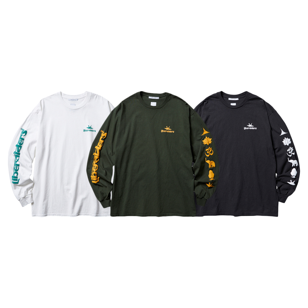 【 Liberaiders®︎ 】　STRIPE LS TEE Liberaiders®︎ 】 STRIPE LS TEE Liberaiders®︎STRIPE L/S TEE -