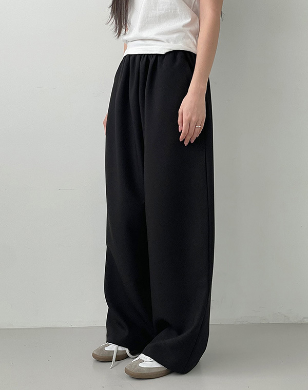 預訂｜MUAHMUAH Wide Tr Banding Slacks (2 COLOR)