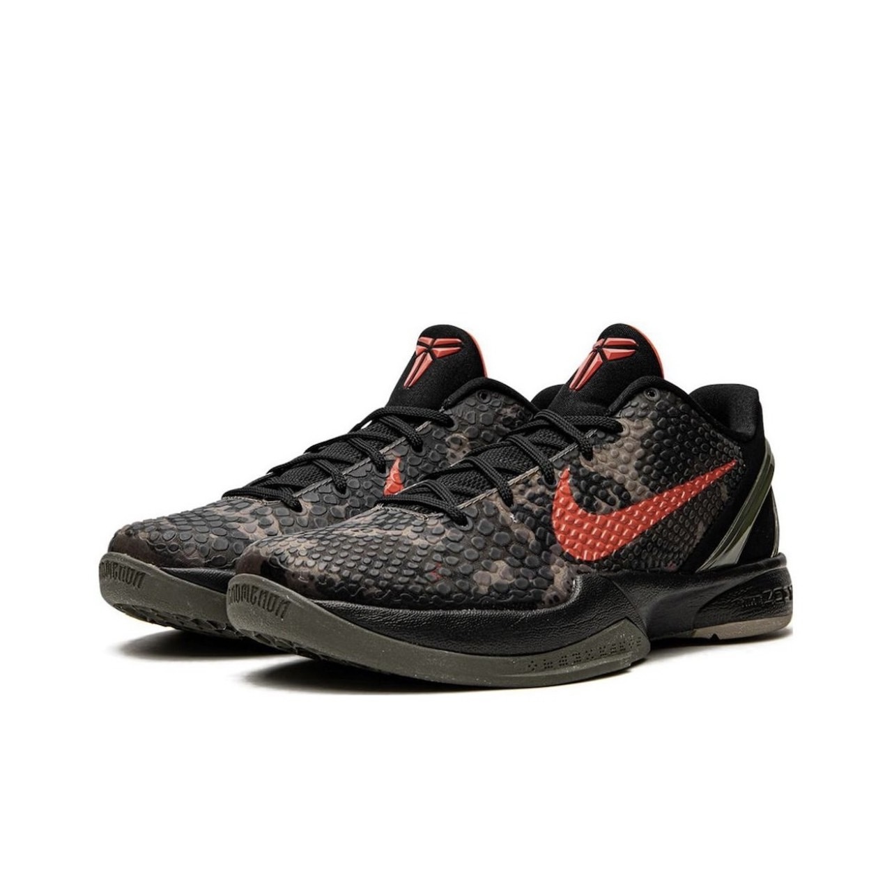 【代購】Nike Zoom Kobe 6 Protro "Italian Camo" 35# 低帮籃球鞋男款黑