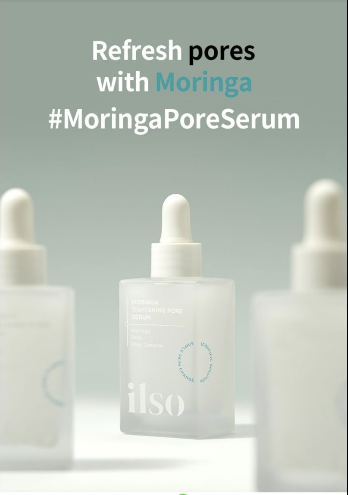 《現貨》ilso Moringa Tightening Pore Serum 30mL