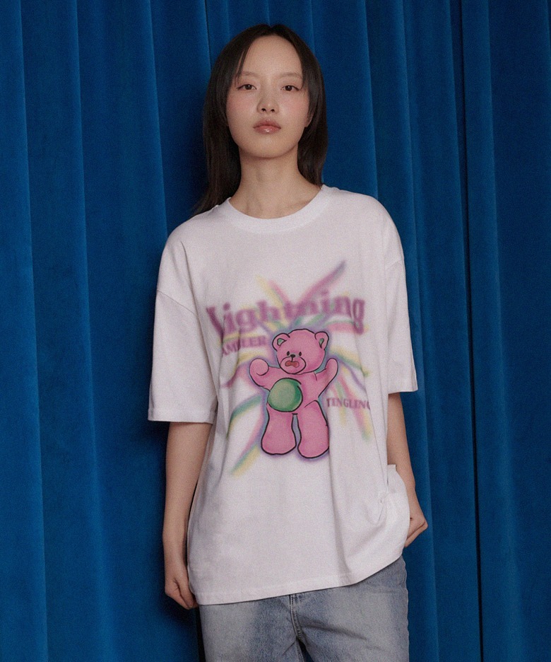 預訂｜AMBLER Lightning Bear T-shirt (2 COLOR)