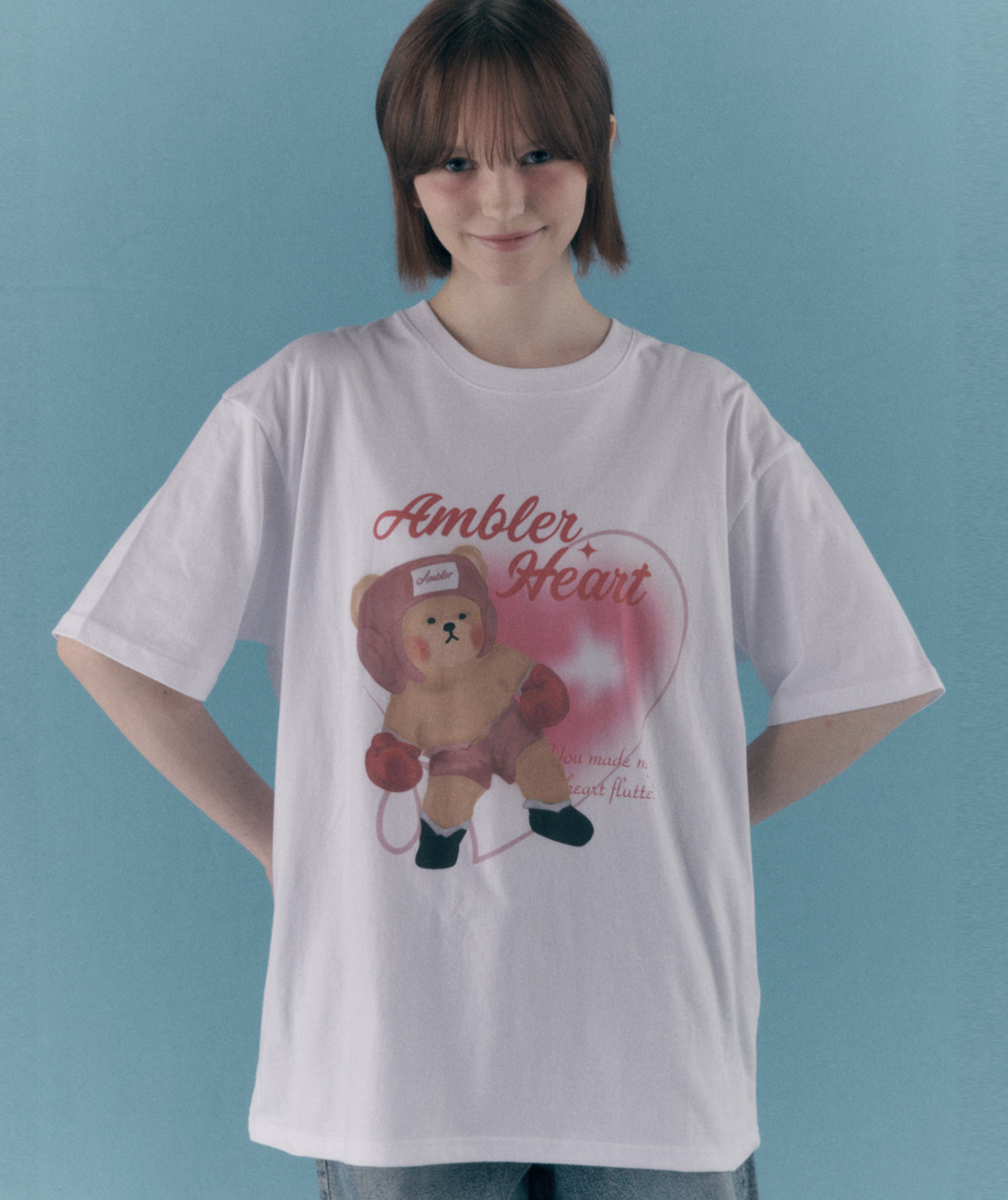 預訂｜AMBLER Heart Racing T-shirt (2 COLOR)