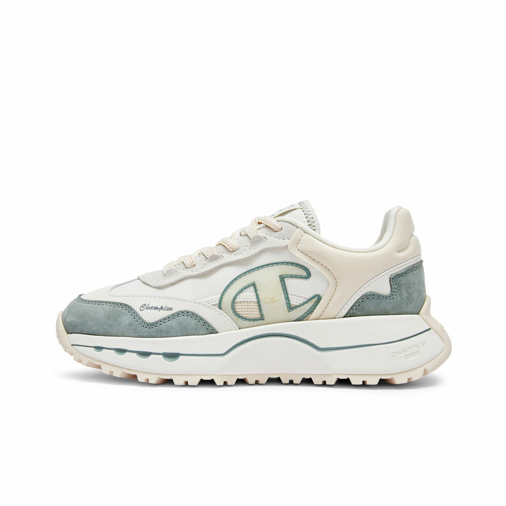 女款 -LuxRunner 1 子彈慢跑鞋-淺灰x綠 （U4AFCRW07D1）