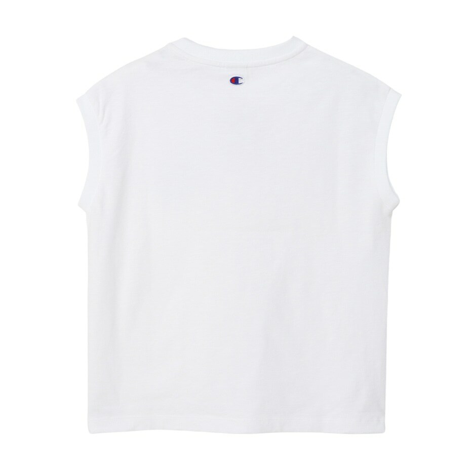 女款 -CASUAL竹節棉仿舊背心-白色（CW-Z311-010）