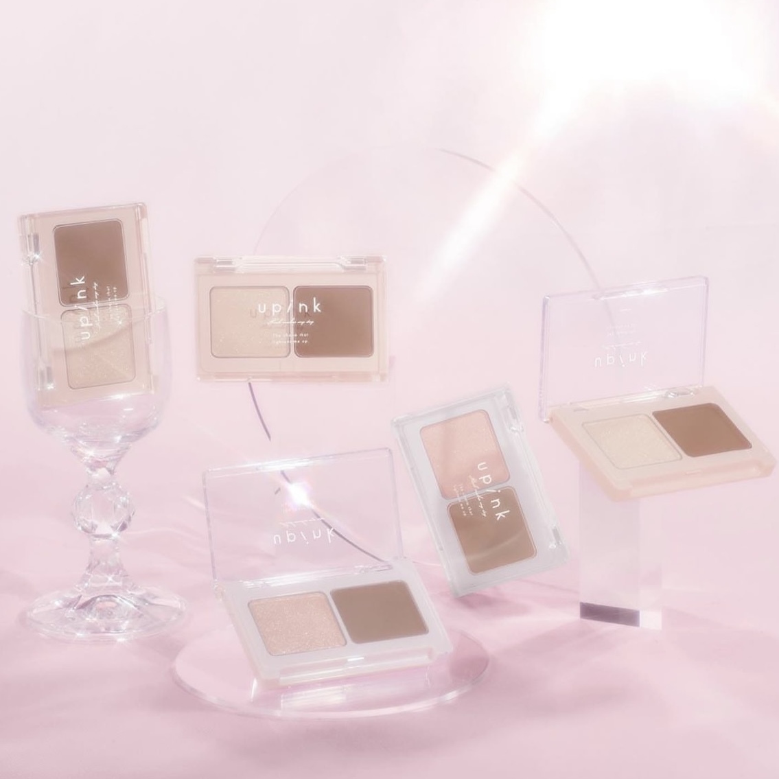 柏木由紀 UPINK Glow Up Contour Palette 高光陰影塑形盤