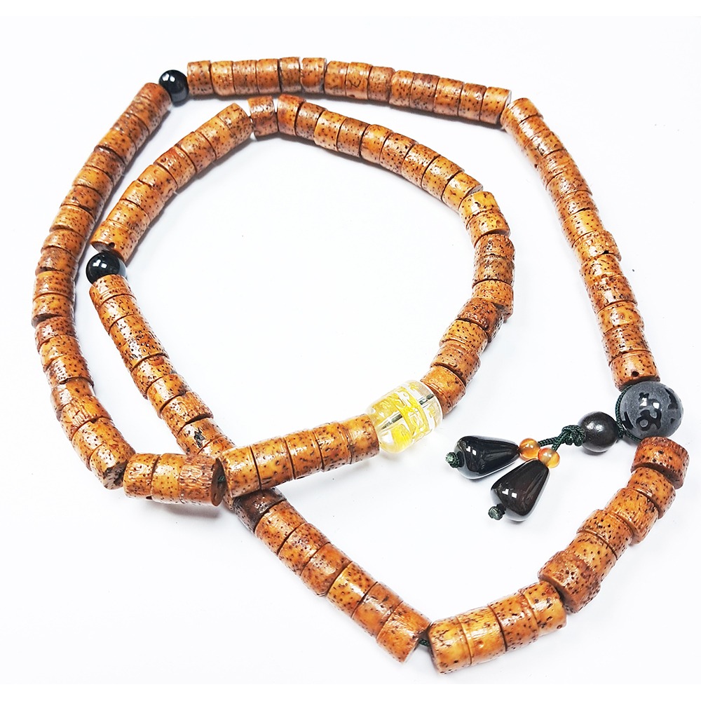 轉經輪{水晶}+星月菩提108念珠6*8mm【十方】136016