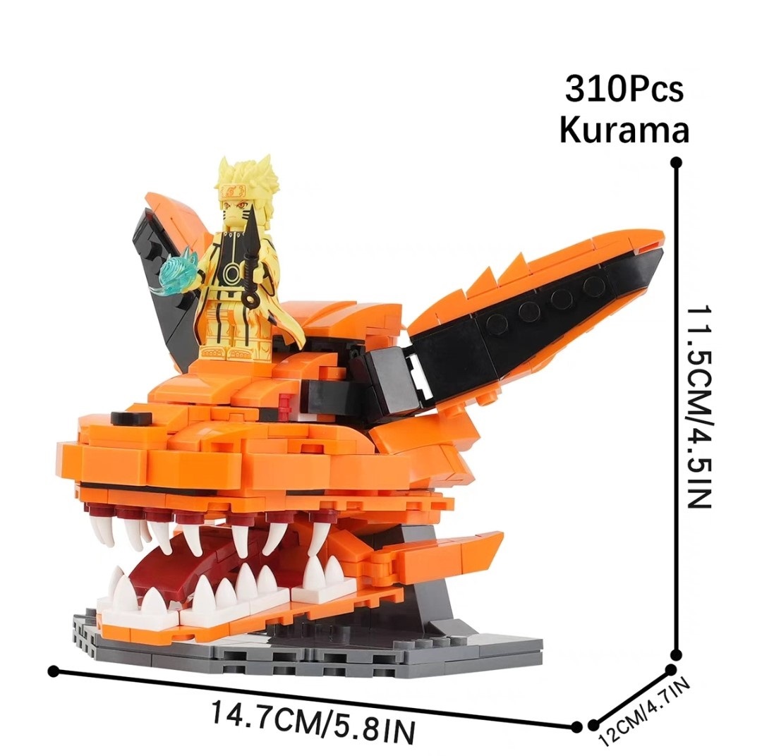 MOC Naruto Kurama Minifigs fit Lego MOC1488A