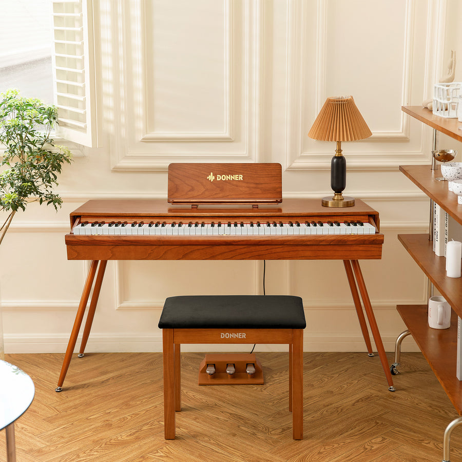 Donner Donner DDP-80 PRO 88鍵 電鋼琴 桌面抽屜式設計 第 6 張圖片｜三峽鍵盤 / 鋼琴