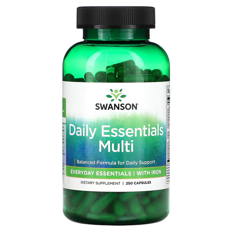【Swanson】綜合維他命 + 礦物質 Multivitamin & Mineral 250粒
