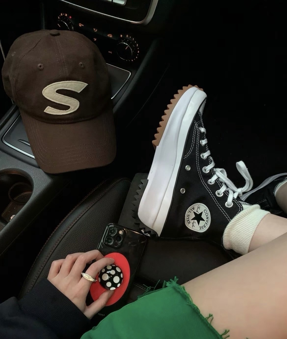 KTQ STORE ‧ CONVERSE RUN STAR HIKE 鋸齒 高筒 增高 全白 166799C 黑白 166800c