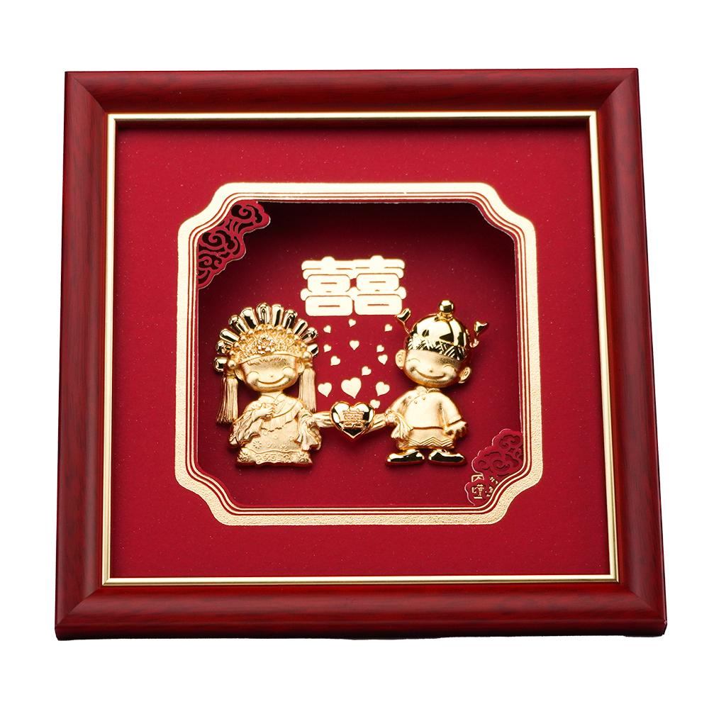 雙喜娃娃│結婚祝賀禮品首選│客製化禮物