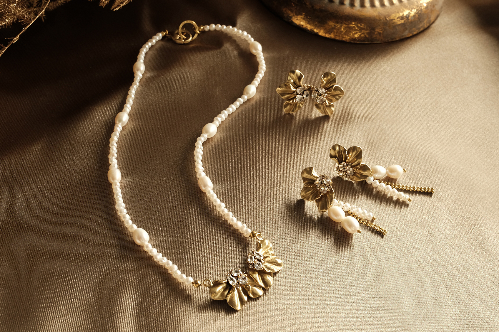 黃銅飾品,黃銅,花草,氣質,仙女,戒指,華麗,可調式