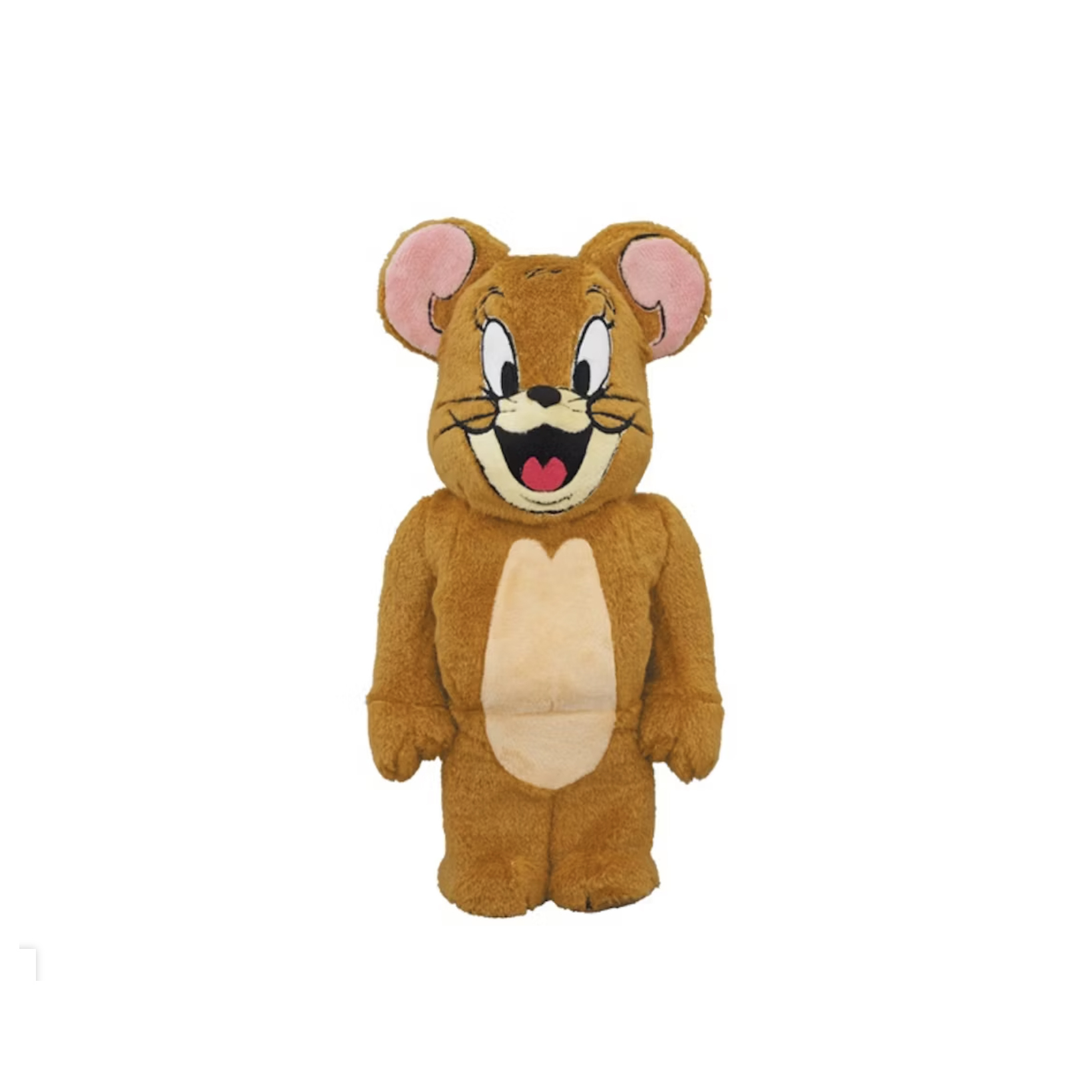 BE@RBRICK TOM AND JERRY JERRY COSTUME VER. 湯姆貓與傑利鼠 布偶裝版 傑利鼠  400％-