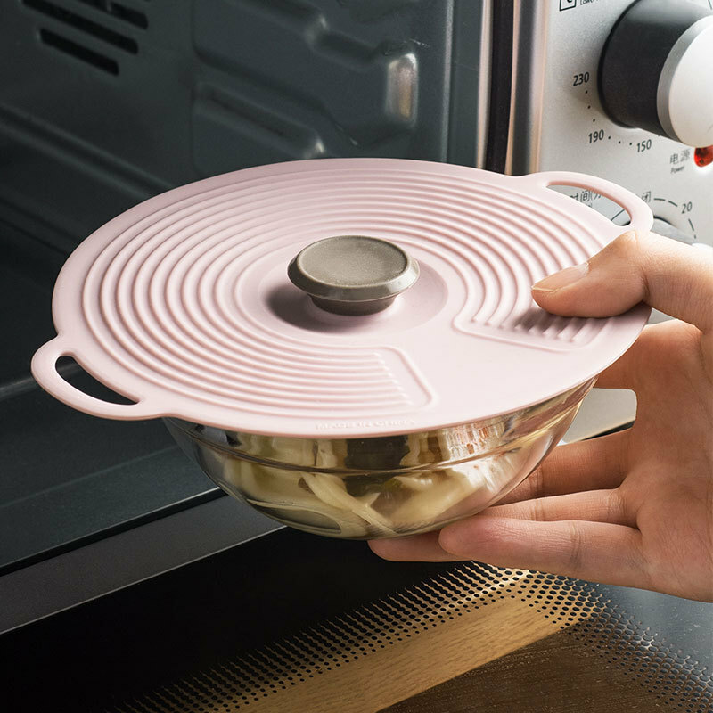 《3999》素色螺紋家用食品及矽膠密封蓋