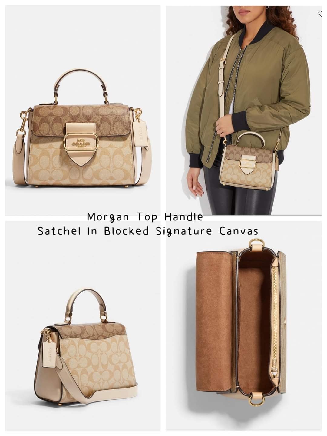 Coach Morgan Top Handle Shoulder Bag CH314