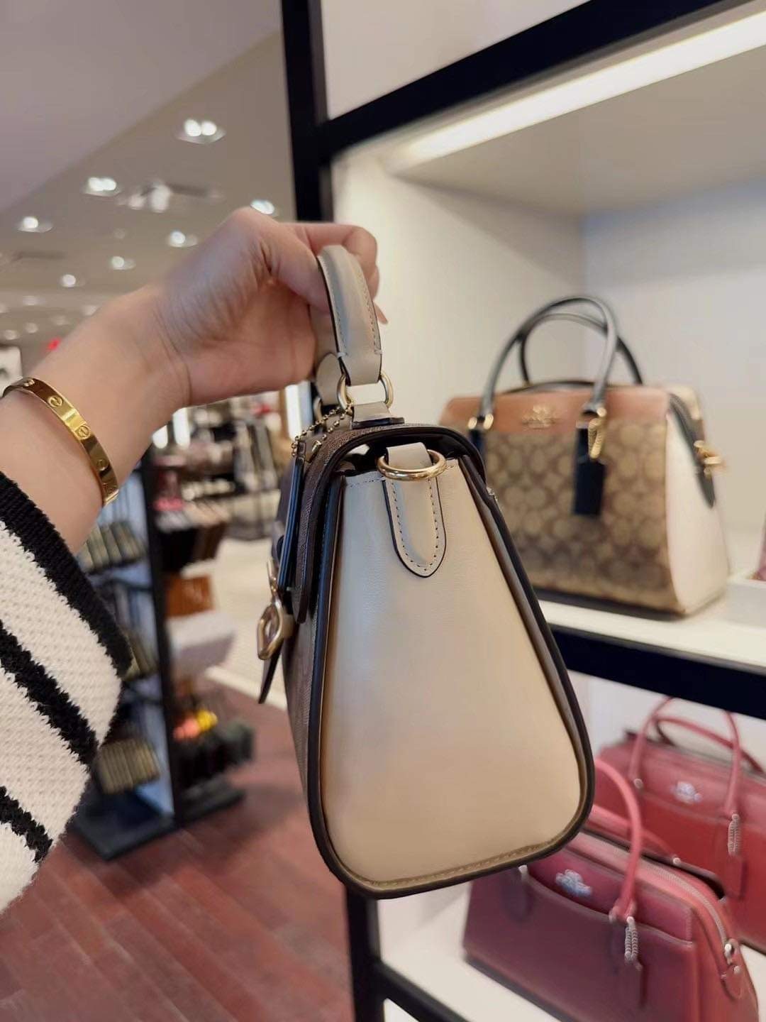 Coach Morgan Top Handle Shoulder Bag CH314