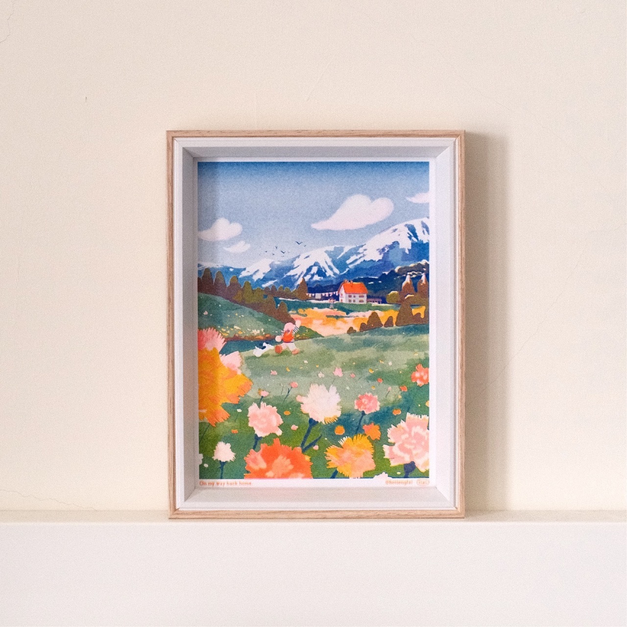 Hoi ホーイ｜絕版｜A5 Riso 明信片｜Home