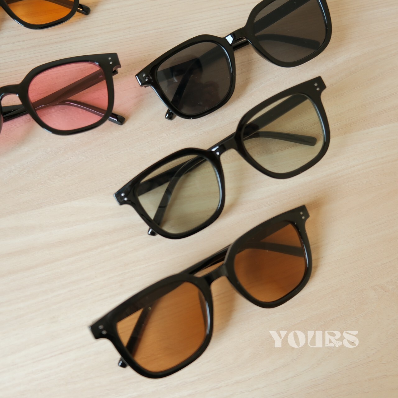 質感百搭太陽眼鏡（6colors）