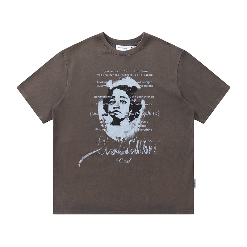 EVO Evolvement 復古人像短袖