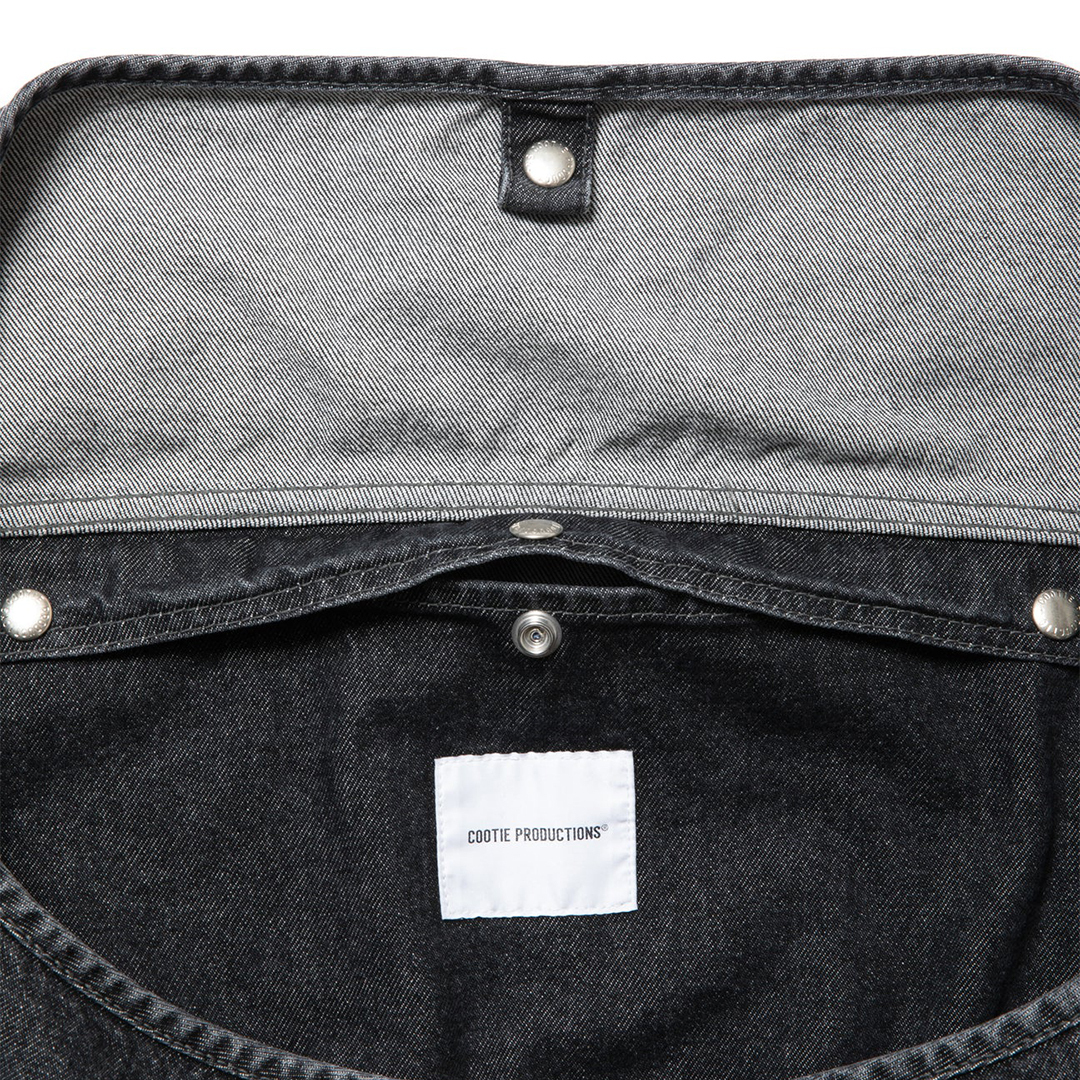 COOTIE PRODUCTIONS 24 S/S DENIM SLING BAG