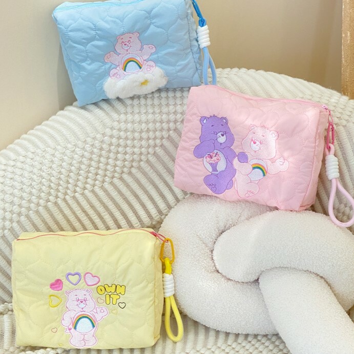 《4006》Carebears愛心熊收納化妝包