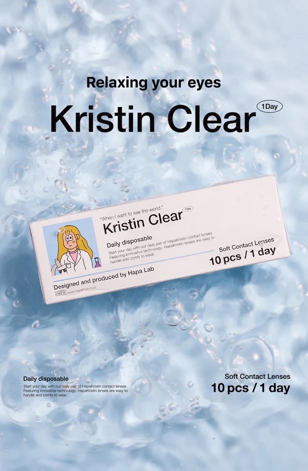Kristin Clear 1 Day(透明)(10片)
