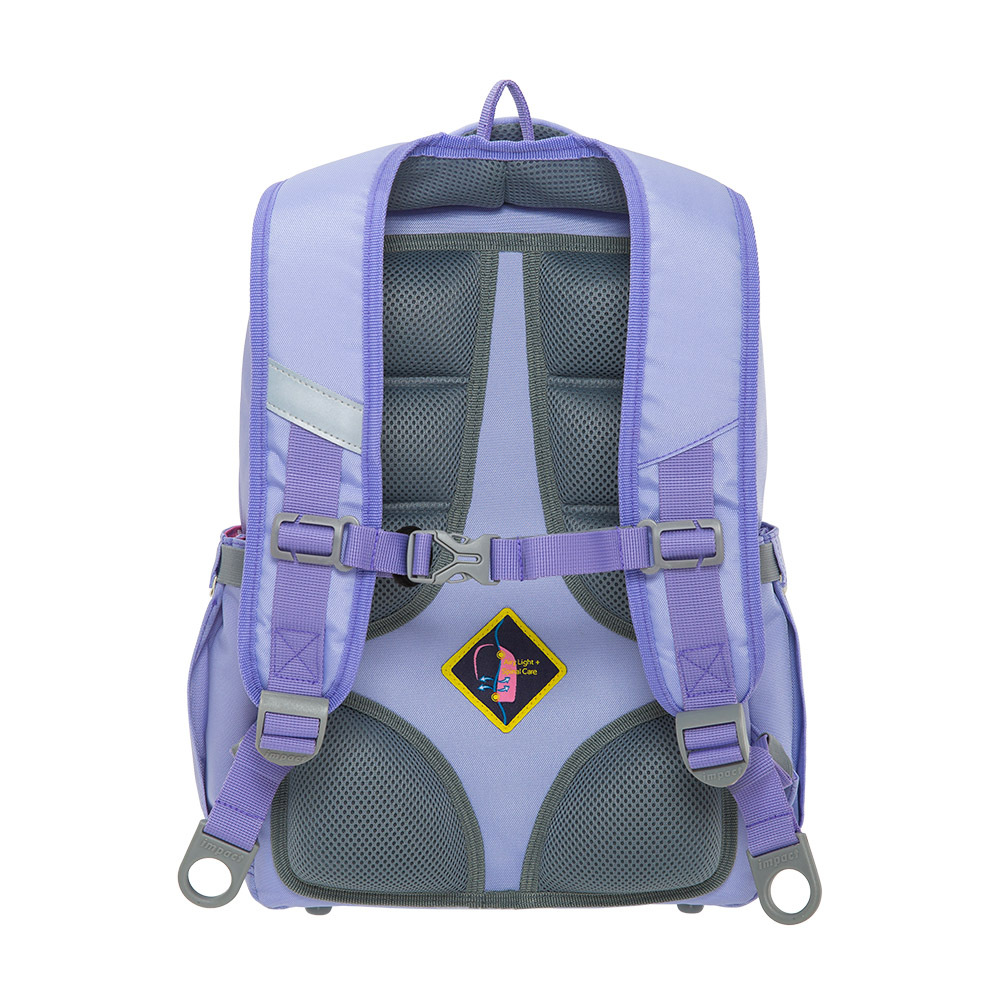 【IMPACT】怡寶 | 酷洛米 經典學院護脊書包-粉紫 IMKU502PL