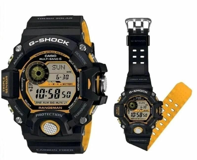 Casio G-Shock GW-9400Y-1 太陽能 電波 手錶 (香港行貨)