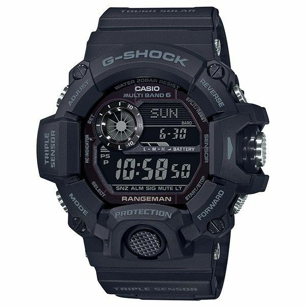 Casio G-Shock GW-9400-1B 太陽能 電波 手錶 (香港行貨)