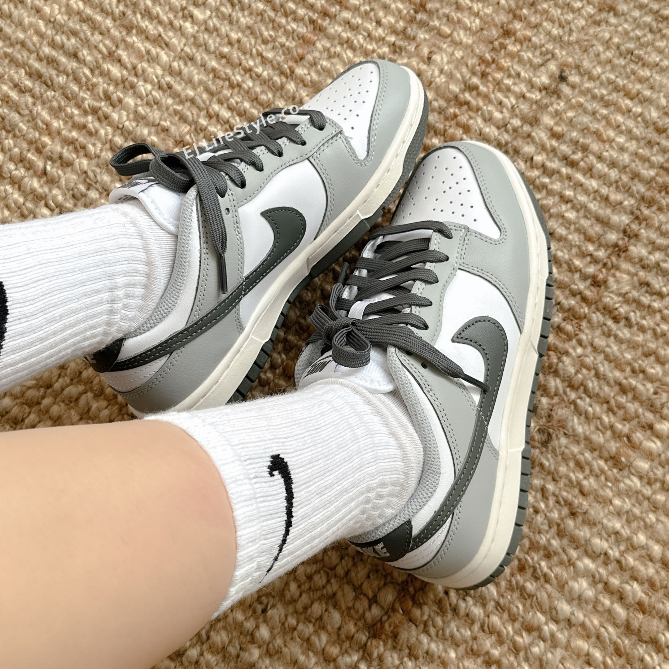 NIKE DUNK LOW LIGHT SMOKER GREY 煙灰 黑 DD1503-117 / 預購
