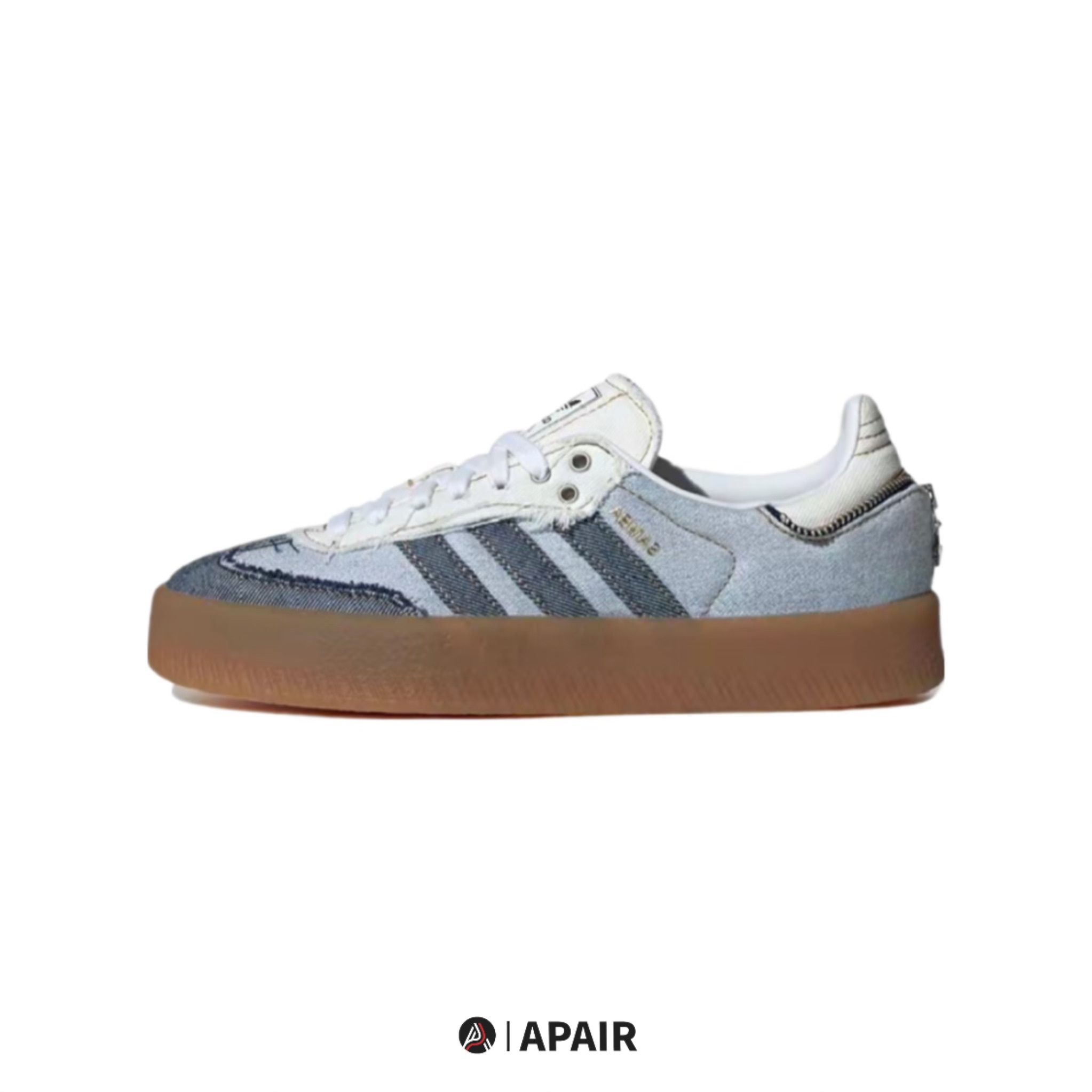 【APAIR】預購 atmos x adidas originals samba 丹寧 牛仔 焦糖底 拉鍊 聯名款 II0001