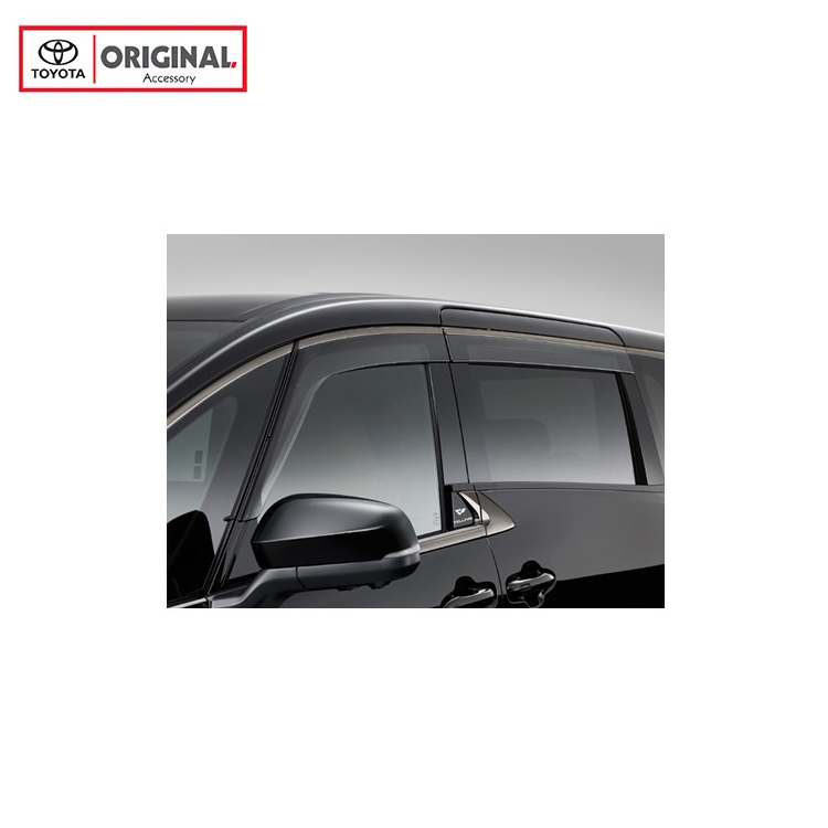 TOYOTA日規選配件-晴雨窗 TOYOTA ALPHARD 2023-