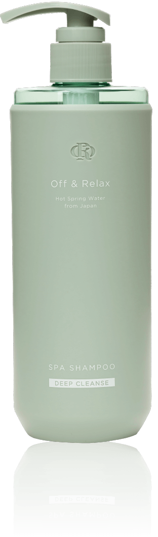 OFF ＆ RELAX - 溫泉水療護理 深層潔淨洗髮露/護髮素 460ML