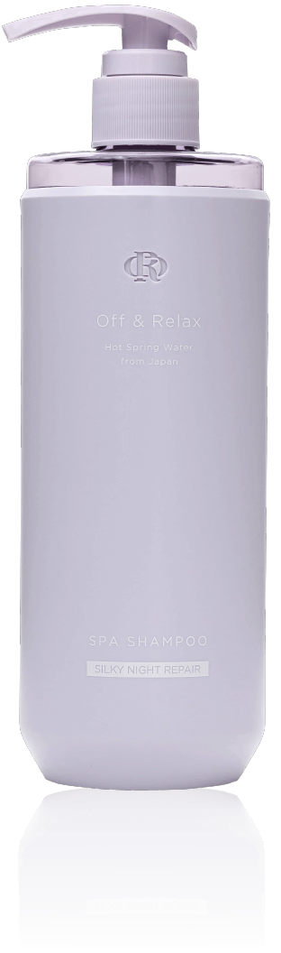 OFF & RELAX  - 溫泉水療護理 絲滑夜間修護洗髮露/護髮素 460ml