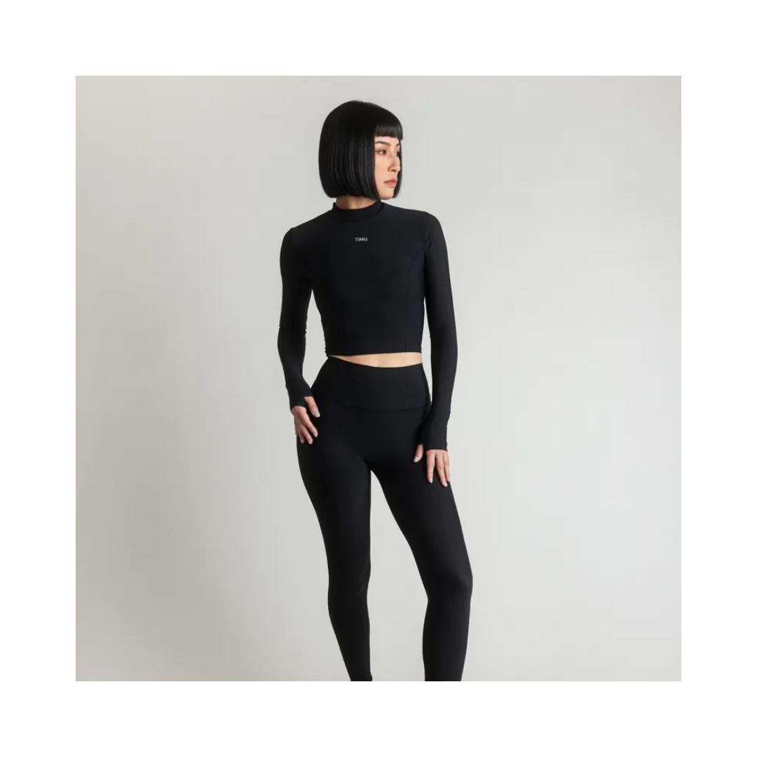 (缺貨)▲TIMU Xtra Life™ 水陸防曬上衣(短版)/ 經典黑 Black