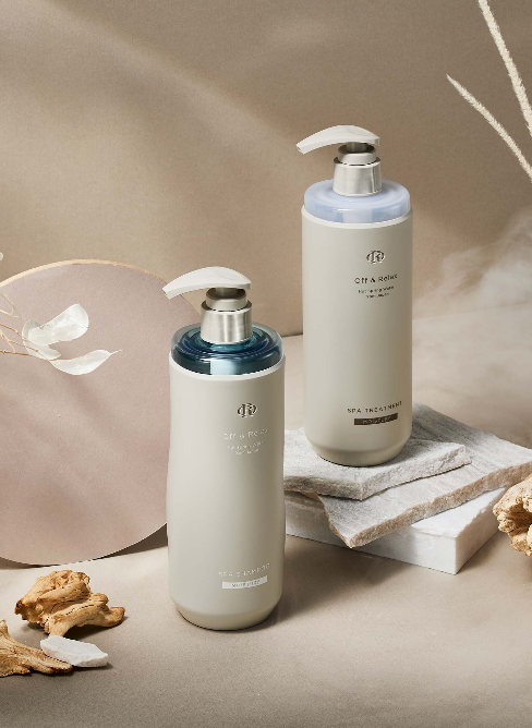 OFF & RELAX  - 溫泉水療滋潤洗髮露/護髮素 460ML