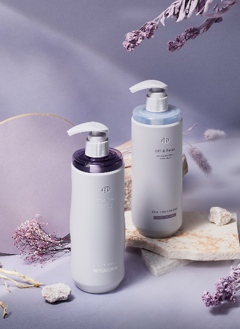 OFF & RELAX  - 溫泉水療護理 絲滑夜間修護洗髮露/護髮素 460ml