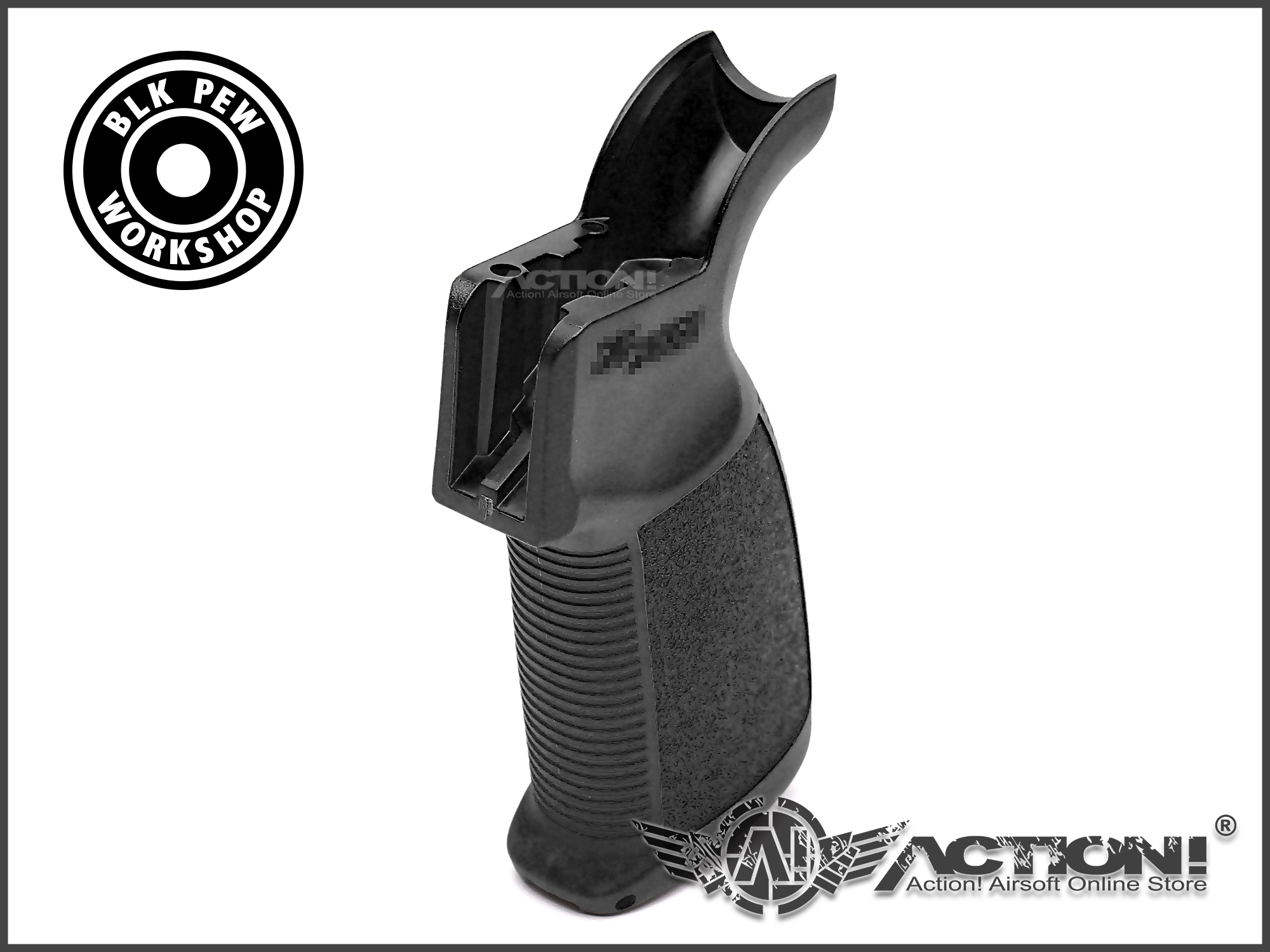 BPW - S-style Reduced Angle Pistol Grip (BLACK) For AR