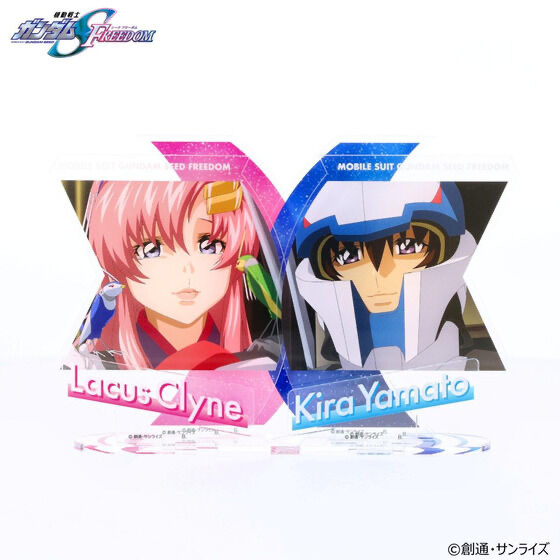 240048 Pbandai 預訂2026/2月 機動戦士ガンダム SEED FREEDOM　ペアアクリルスタンド　キラ・ヤマト＆ラクス・クライン